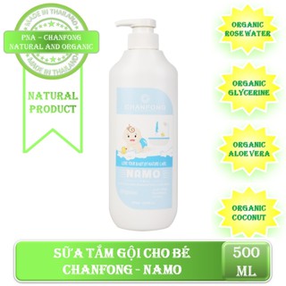 Sữa tắm gội hữu cơ (organic) cho bé hương Tuyết Tùng CHANFONG 500ml - Namo