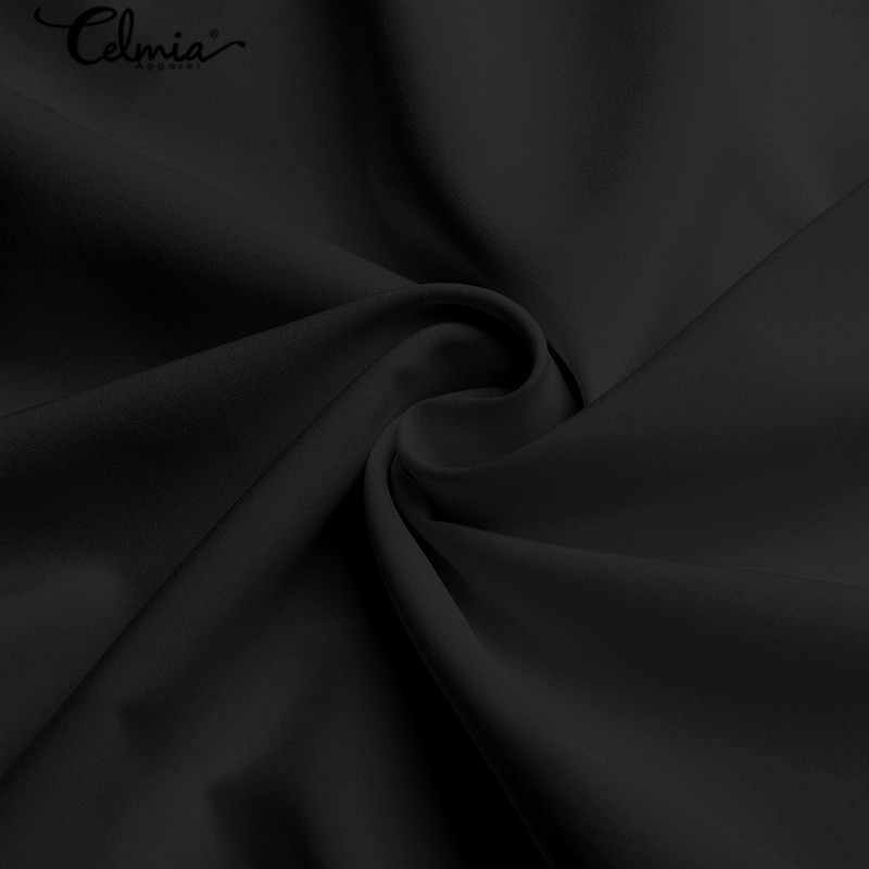 CELMIA Đầm dáng suông cổ chữ V thời trang đơn giản thanh lịch cho nữ | BigBuy360 - bigbuy360.vn