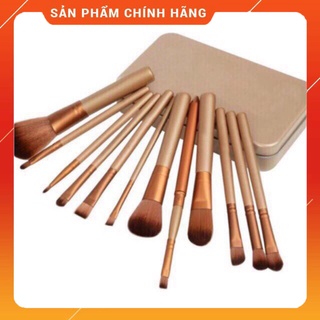 Bộ cọ trang điểm 12 chi tiết