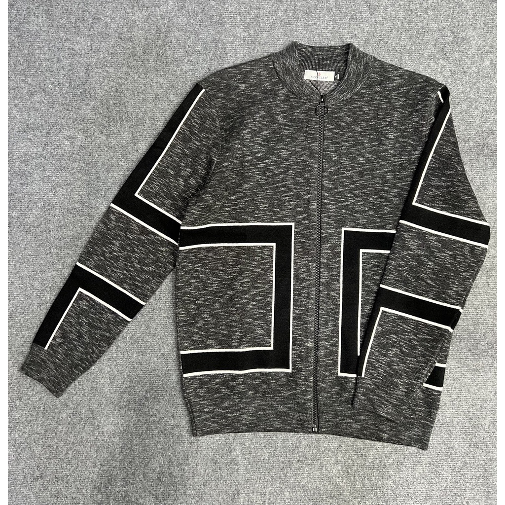 Áo Khoác Nỉ Nam Moncler Tay Dài - Áo Len Nỉ Chất Vải Sướng Tay Bao Xịn Hàng Cao Cấp