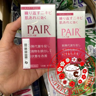 Hộp đựng viên uống PAIR mụn nhật bản