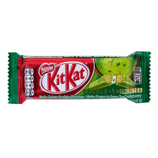 Hộp kitkat matcha 2 Finger packs 17gr x 48 thanh