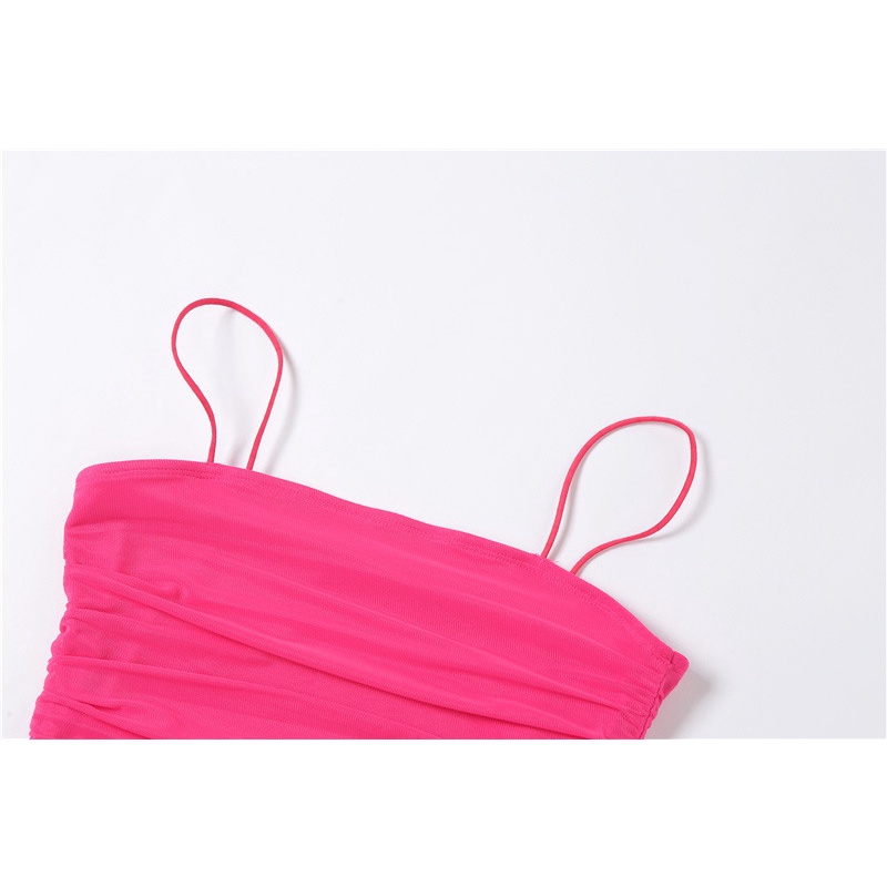 DUNEA Áo hai dây hở lưng thiết kế thời trang mùa hè dành cho nữ