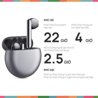 Tai nghe bluetooth huawei freebuds 4 |bảo hành chính hãng 12 tháng