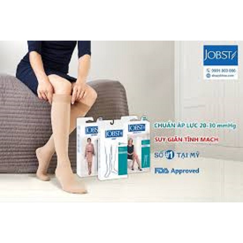 Vớ Suy Giãn Tĩnh Mạch (Tất Y Khoa): JOBST Relief (Nhập khẩu nguyên hộp từ Mỹ)