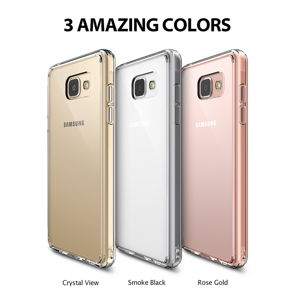 Ốp lưng Ringke Fusion Samsung Galaxy A7 2016 (Trong suốt) - Nhập khẩu Hàn Quốc