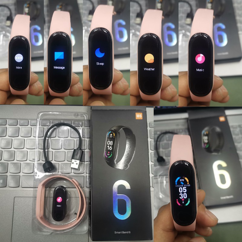 Smart watch Đồng Hồ Thể Thao xiaomi redmi M5, M6 Smart Band Theo Dõi Sức Khỏe, Chống Nước IP67, Kết Nối Bluetooth, Đa Chức Năng