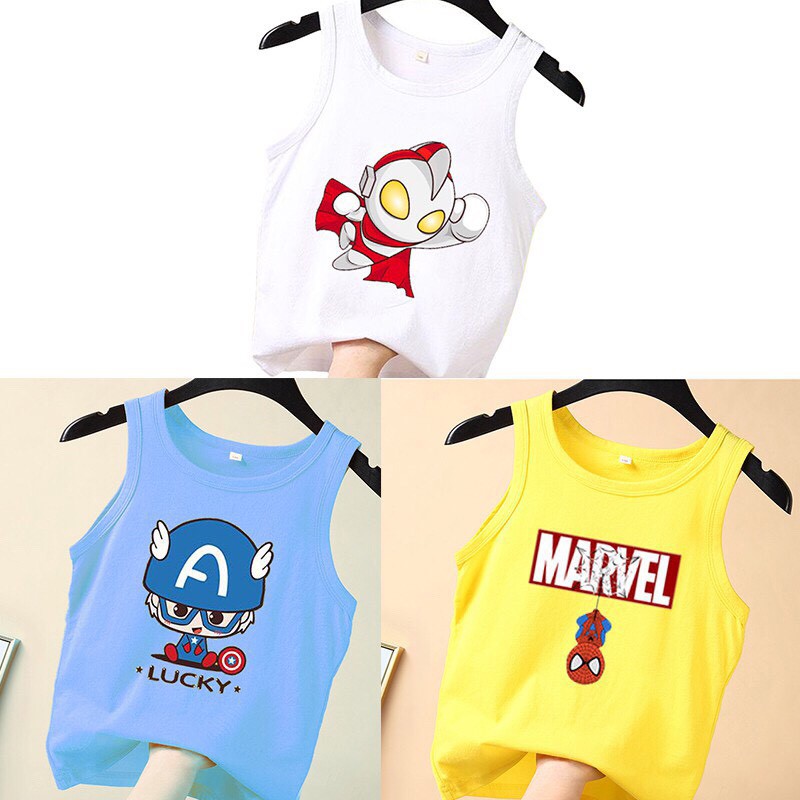 Áo sát nách cotton tici cho bé từ 8-20kg