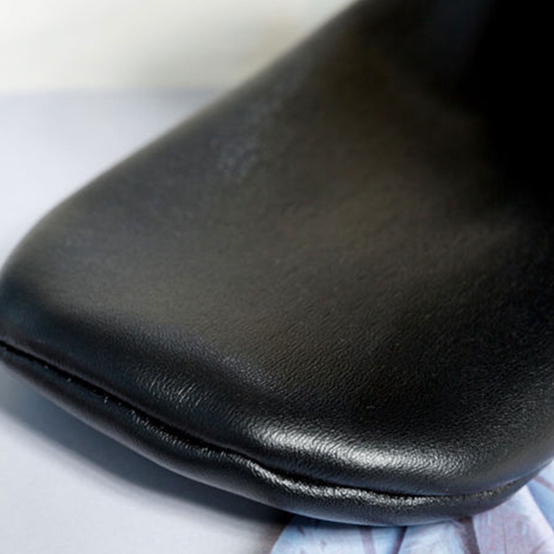 Đôi Vớ Da Giữ Ấm Chống Trượt Phối Lông Nhung Mềm Mại Dành Cho Nam Nữ Mang Trong Nhà