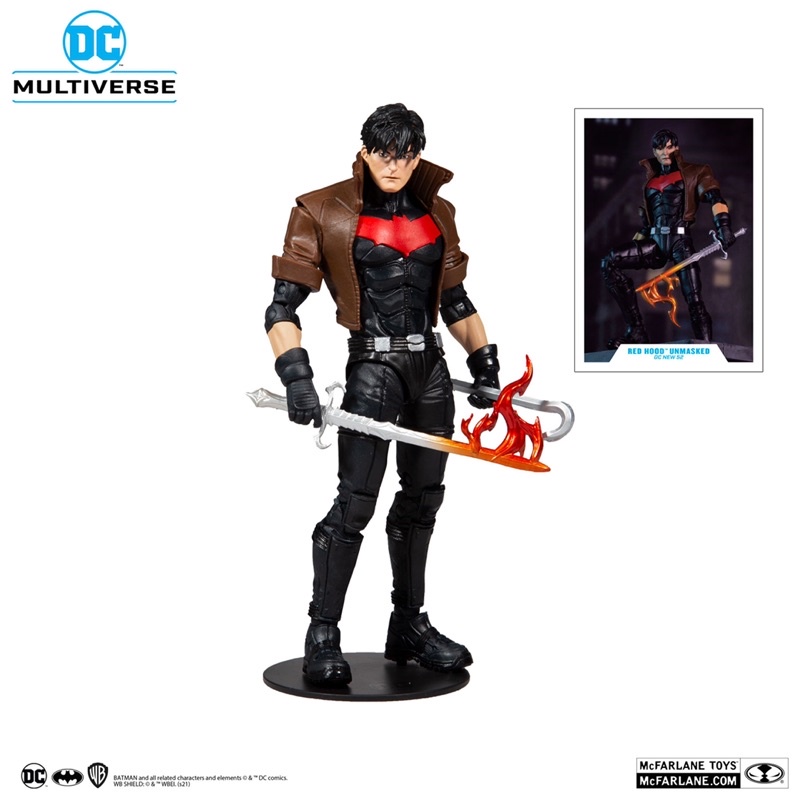 Mô hình McFarlane Toys DC Multiverse Gold Label Red Hood (Unmasked)