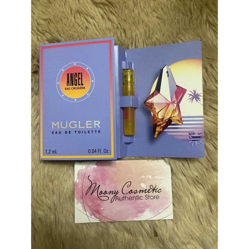 vial mẫu thử nước hoa nhà Mugler Alien flora futura/Aura/Angle edp/edt 1.2ml