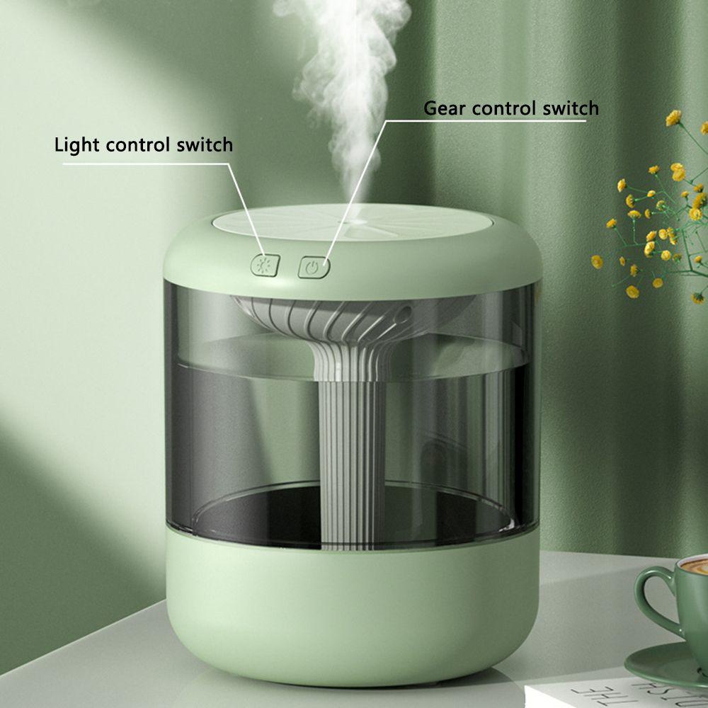 Máy Khuếch Tán Tinh Dầu Để Bàn Có Đèn Nhiều Màu Sắc