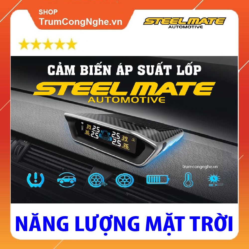 Cảm biến áp suất lốp Steelmate MT11 và MT11 Pro Chính Hãng Phân Phối - Bảo Hành 3 Năm