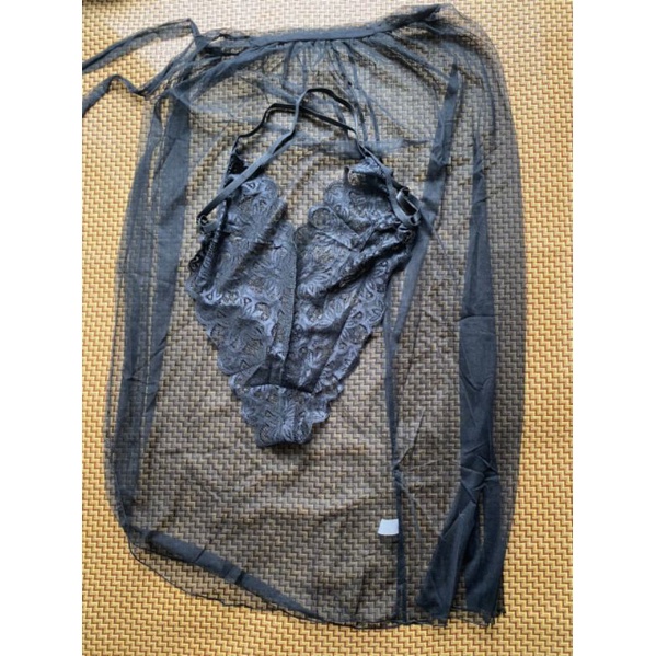 Set bodysuit kèm áo choàng cao cấp như hình 1086 Y VN111