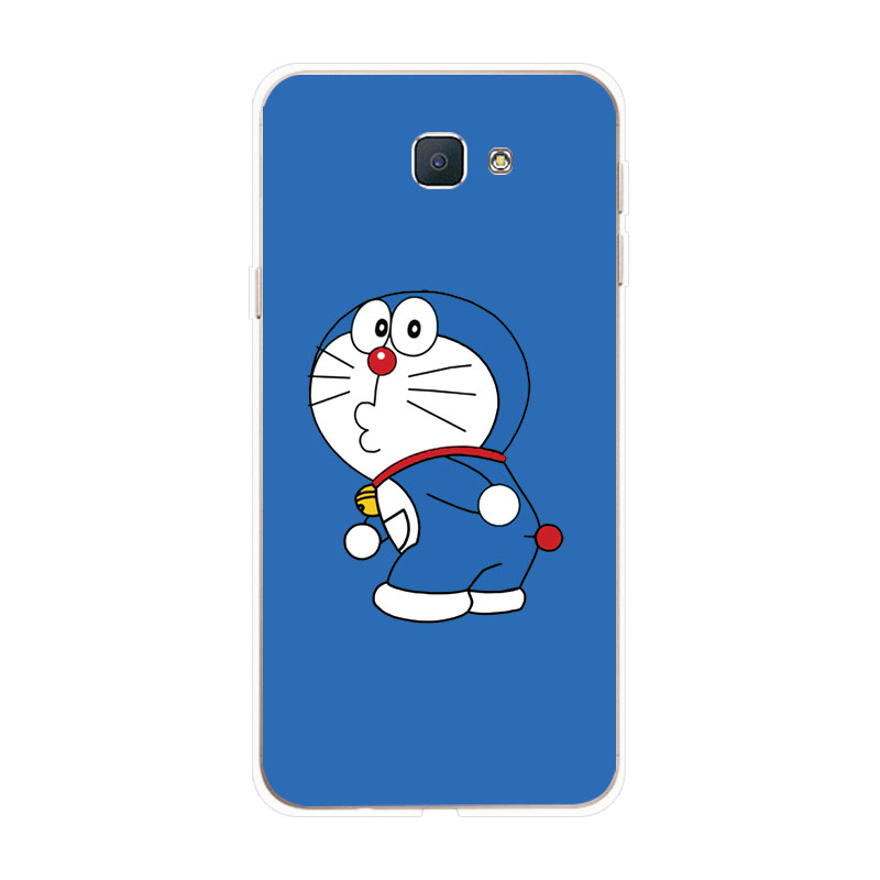 Ốp lưng TPU mềm Samsung Galaxy J2 J5 J7 Prime Doraemon hoa văn