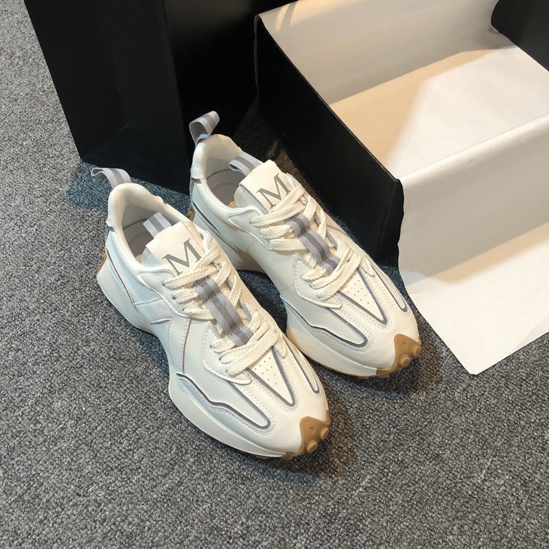 Giày Thể Thao Trắng Đế Cao Su Thời Trang Mùa Xuân 2022