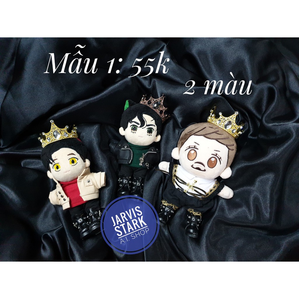 Trang sức đội đầu vương miện nhỏ cho doll