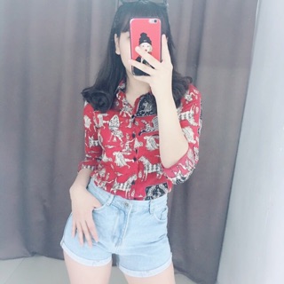 Áo sơ mi lụa cao cấp