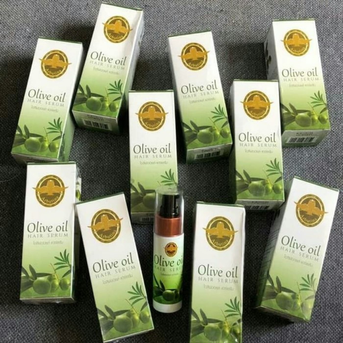 tınh dầu ô liu dưỡng ṫóc Olive Oil Hair Serum Thái Lan