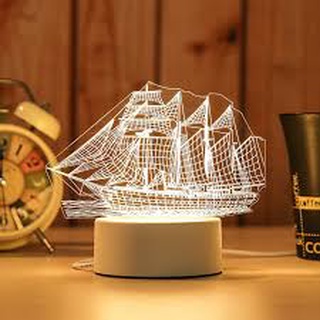 Đèn Ngủ 3D Led Nhiều Mẫu Hình (GIAO MẪU NGẪU NHIÊN)