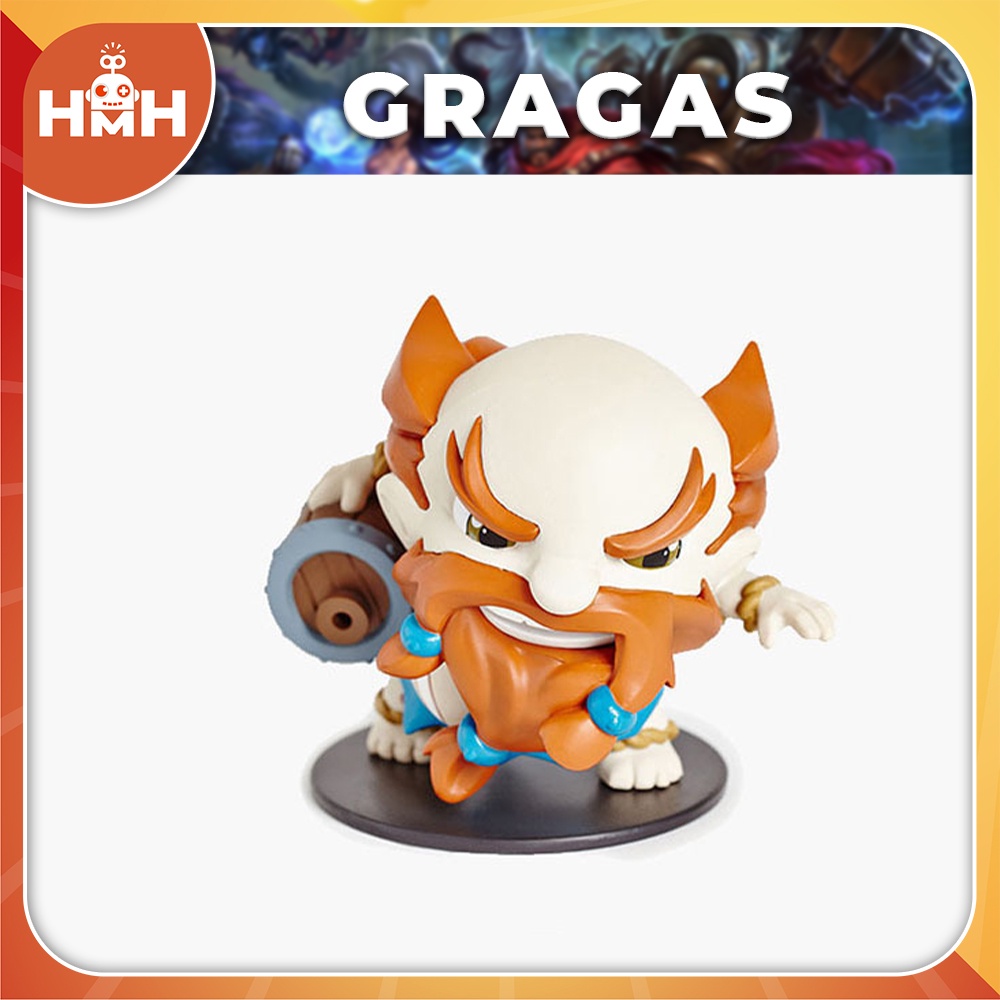 Mô hình liên minh huyền thoại, Decor bàn học, Mô hình LOL Nautilus, Darius, Braum, Gragas - Đồ sưu tầm