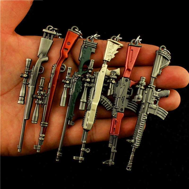 Móc Khóa Hình Súng PUBG [9.5cm]