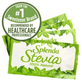 Combo 100 gói đường ăn kiêng Splenda Stevia 2 gam của Mỹ. Tốt cho Keto/Das/Low Carb