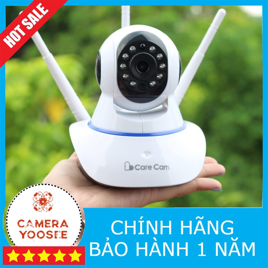 Camera YOOSEE-Camera Care cam 3 râu 2.0mpx độ chất lượng 1080 full hd