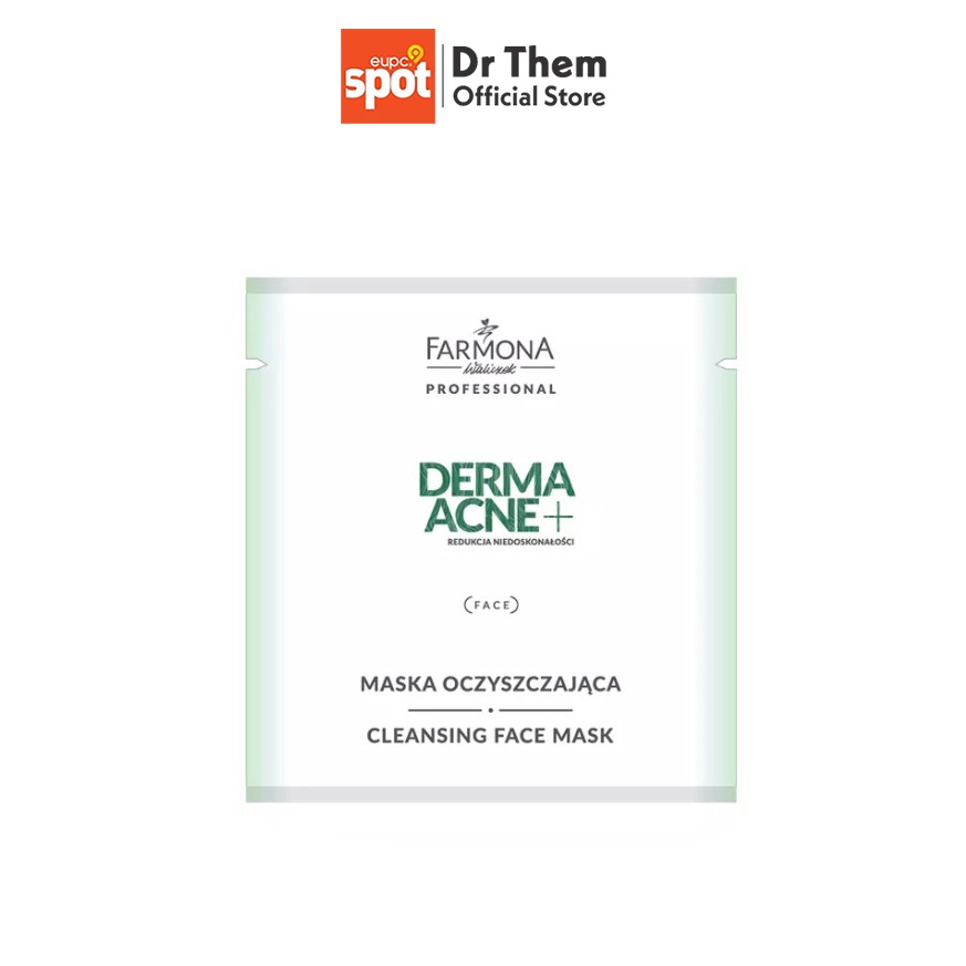 Tester - Mặt Nạ Sạch Sâu Farmona Derma Acne+ Cleansing Face Mask 2ml