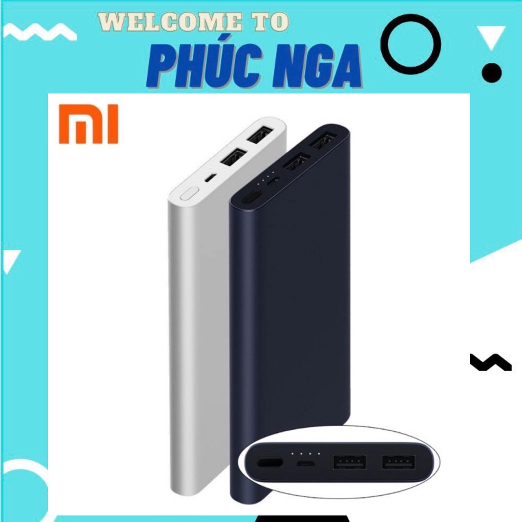 Sạc dự phòng Xiaomi Gen 2S 10.000mAh(model:PLM09ZM)