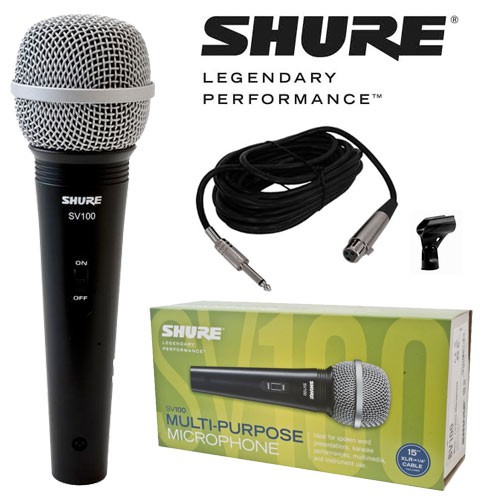 Micro cầm tay điện động Shure SV100