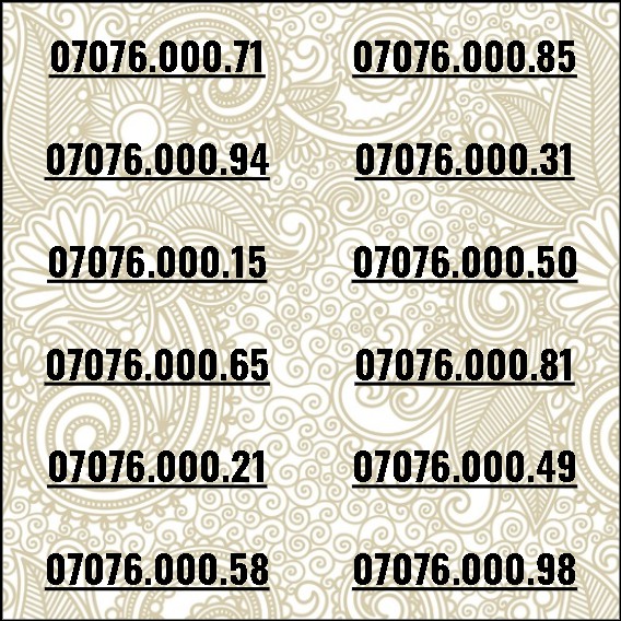 Sim sảnh tiến, phát lộc, tam hoa chọn lọc
