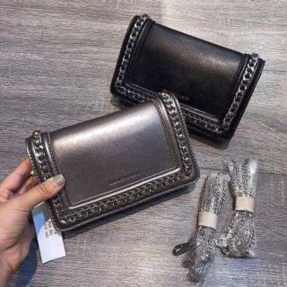 Túi cnk viền xích da min sz 18
