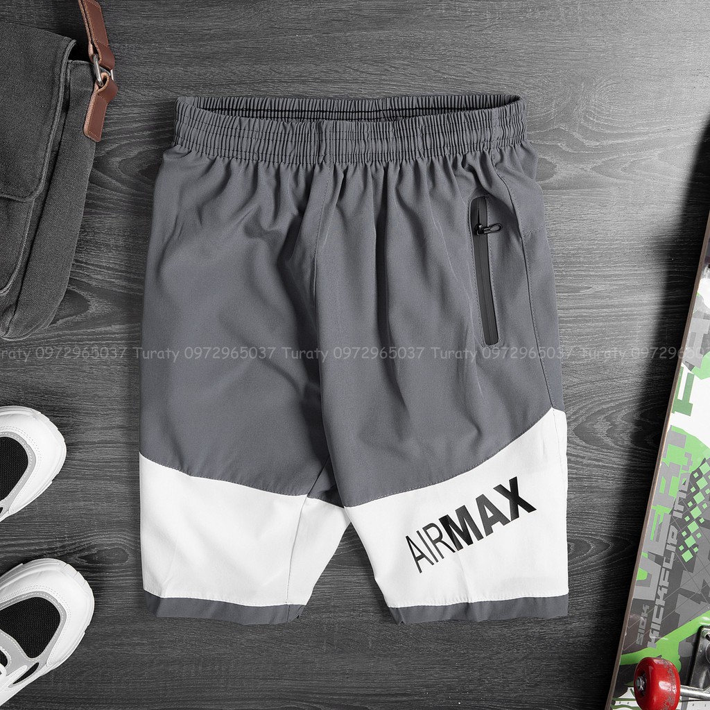 [Video Ảnh thật] Quần Đùi Nam TURATY AIRMAX Mẫu Quần Short Nam Dáng Thể Thao Có Dây Rút Hàng Đẹp Nhất Hè 2021 Cho AE | BigBuy360 - bigbuy360.vn