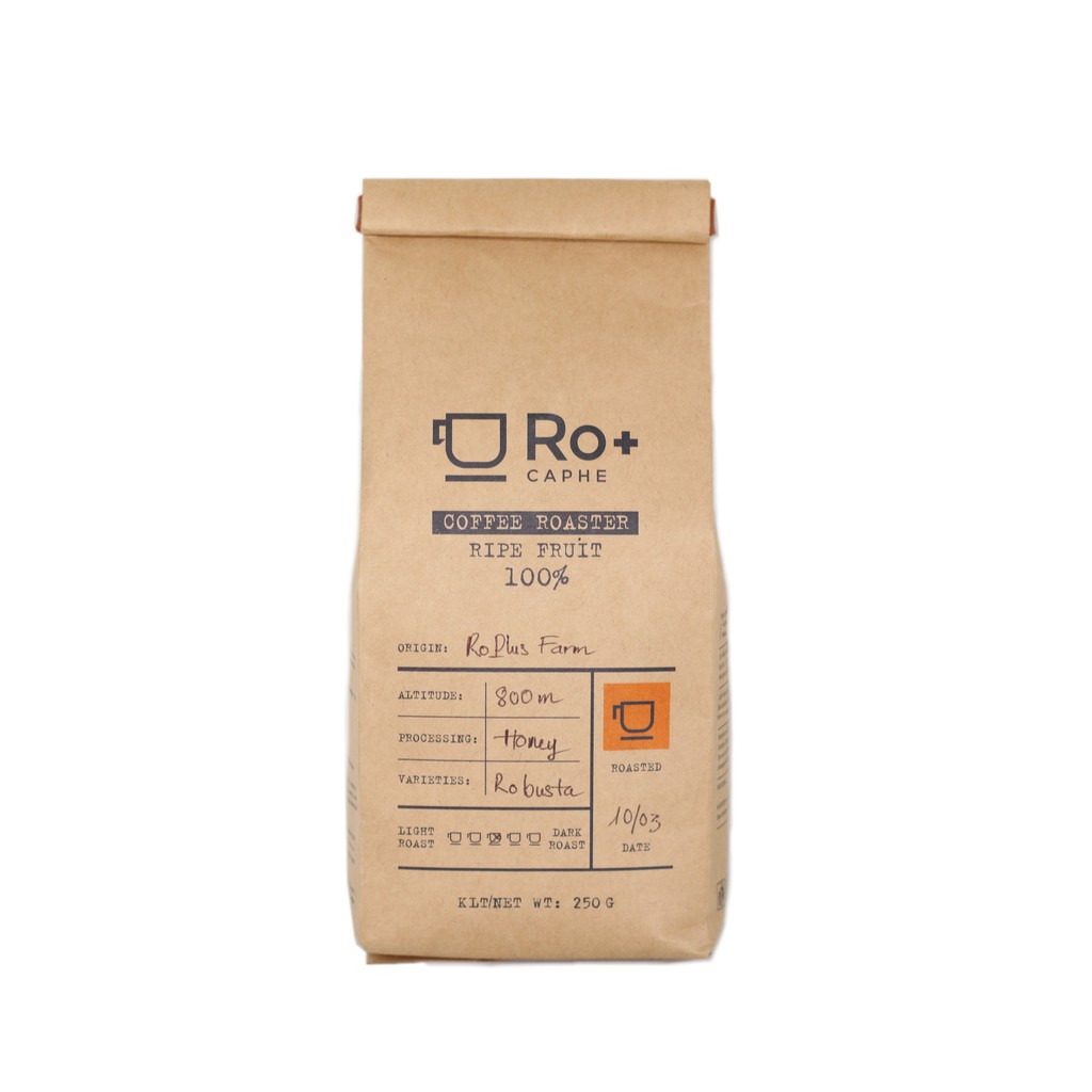 8KG cà phê Robusta nguyên chất - cà phê Roplus