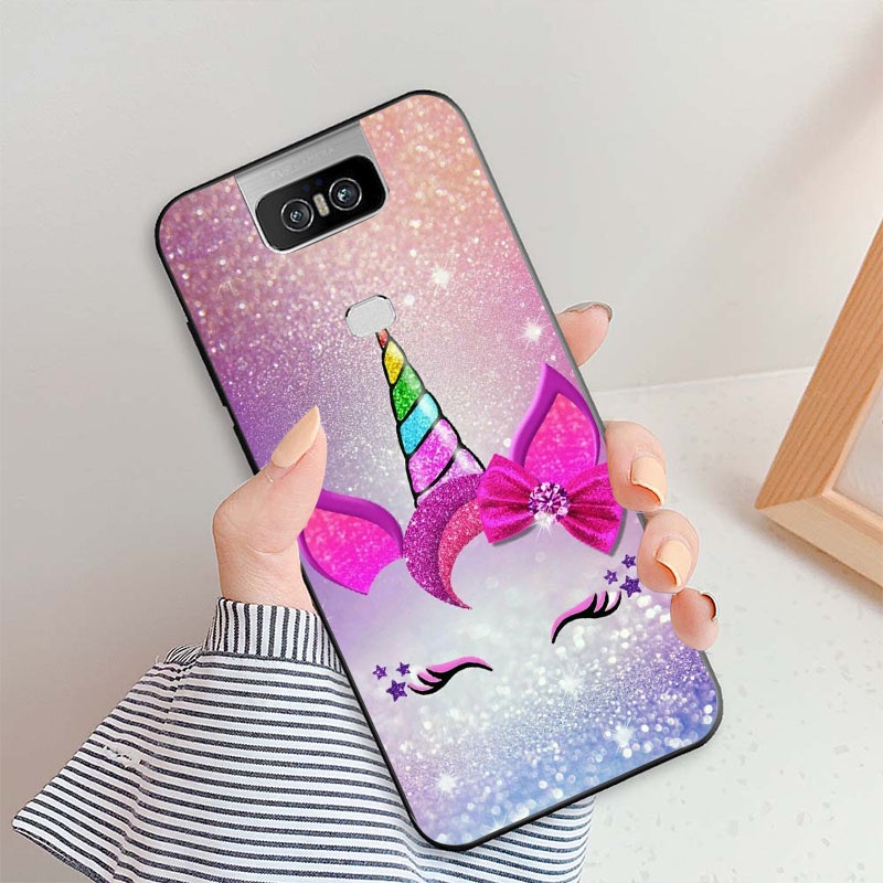 Ốp điện thoại TPU mềm in hình thời trang cho Asus Zenfone 6 ZS630KL 2019 ZenFone6 6Z I01WD 6.4 INCH