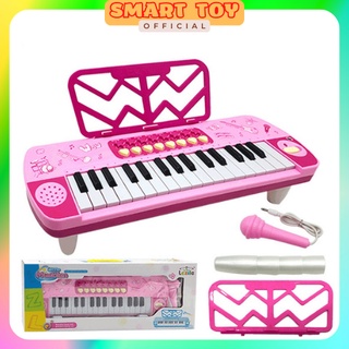 Đồ chơi đàn piano cho bé kèm mic hát, đồ chơi đàn có kèm micro chuẩn âm cho bé