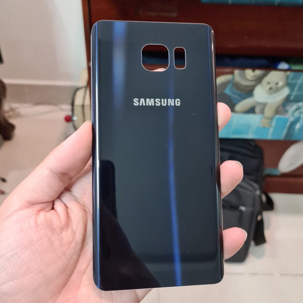Nắp Lưng Kính Điện Thoại Samsung Galaxy Note 5 - Linh Kiện Thay Thế [ AB STORE ]