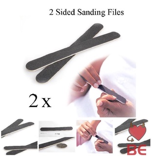 Set 2 dũa móng tay đánh bóng hai mặt tiện lợi