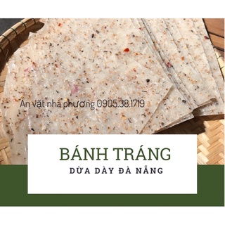 Bánh tráng dừa dày đà nẵng