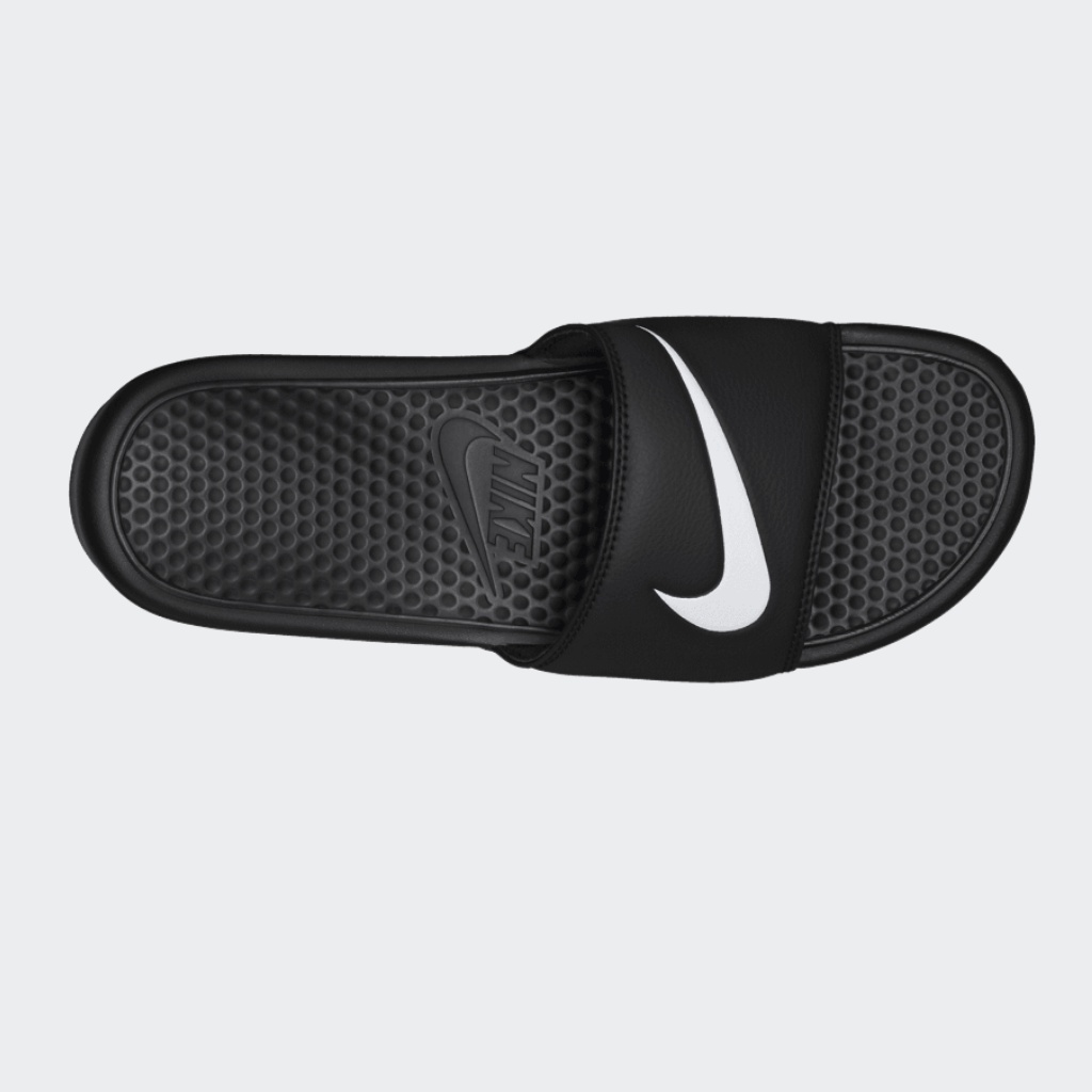 Dép Nike đen quai ngang nam nữ/ Dép Nike benassi swoosh 2023