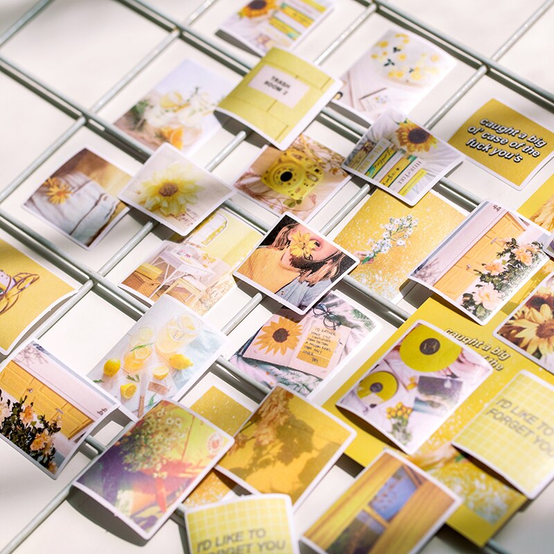 60 miếng dán trang trí dễ thương