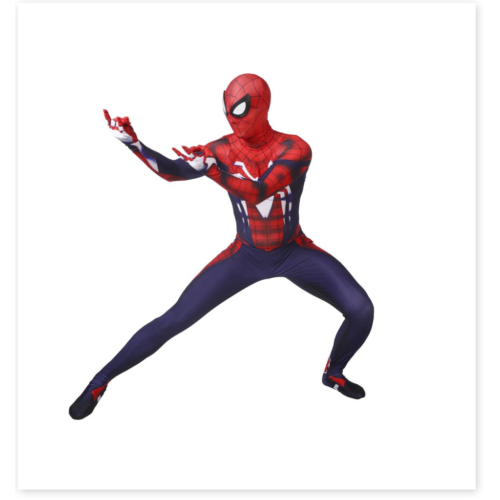 Bộ Trang Phục Spider Man Bộ Đồ Liền Thân Co Giãn Vải Lycra Người Nhện Với Mặt Nạ Trang Phục Halloween Cho Bữa Tiệc Hóa T