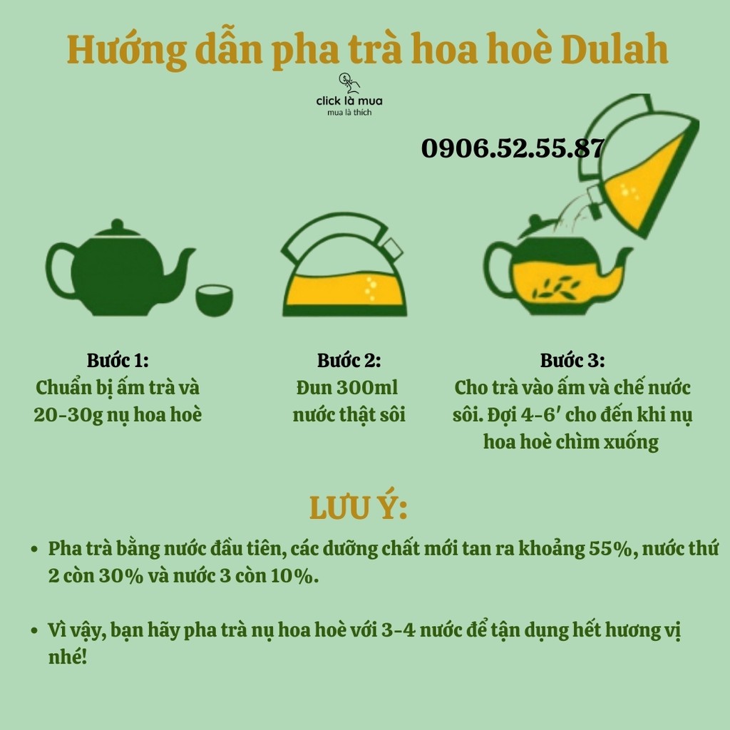 Trà thảo mộc hoa hoè thanh nhiệt ngủ ngon Shop MamiMon- trà thảo dược chè thanh nhiệt chống đột quỵ tai biến