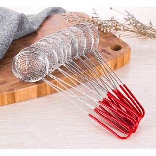Vợt múc topping trân châu inox - Vợt lưới vớt đồ - Thiết bị máy móc pha chế