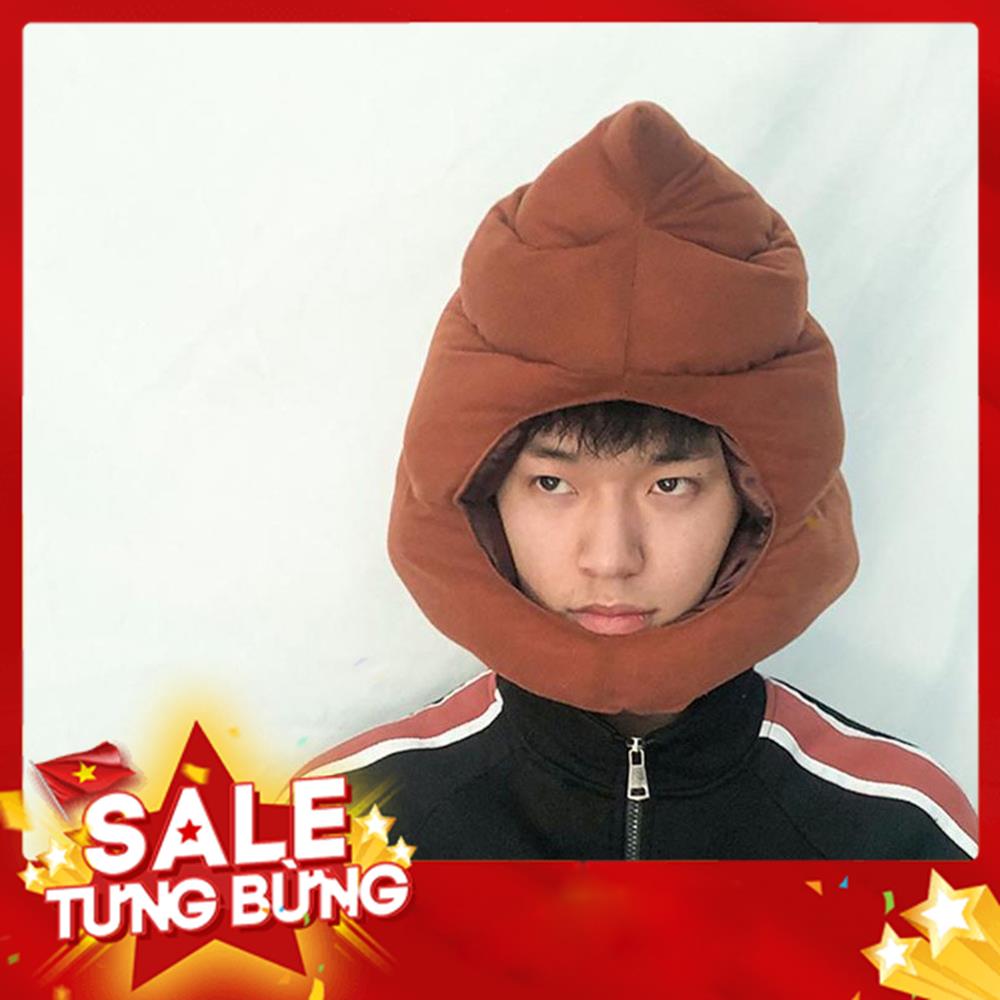 Mũ Len Hình Cục Phân, Mũ Len Đội Đầu Mùa Đông Vui Nhộn,Quà Tặng Đồ Dùng Độc Đáo Hot Trend Mùa Đông MSP89062