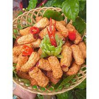 Mực xoắn chiên