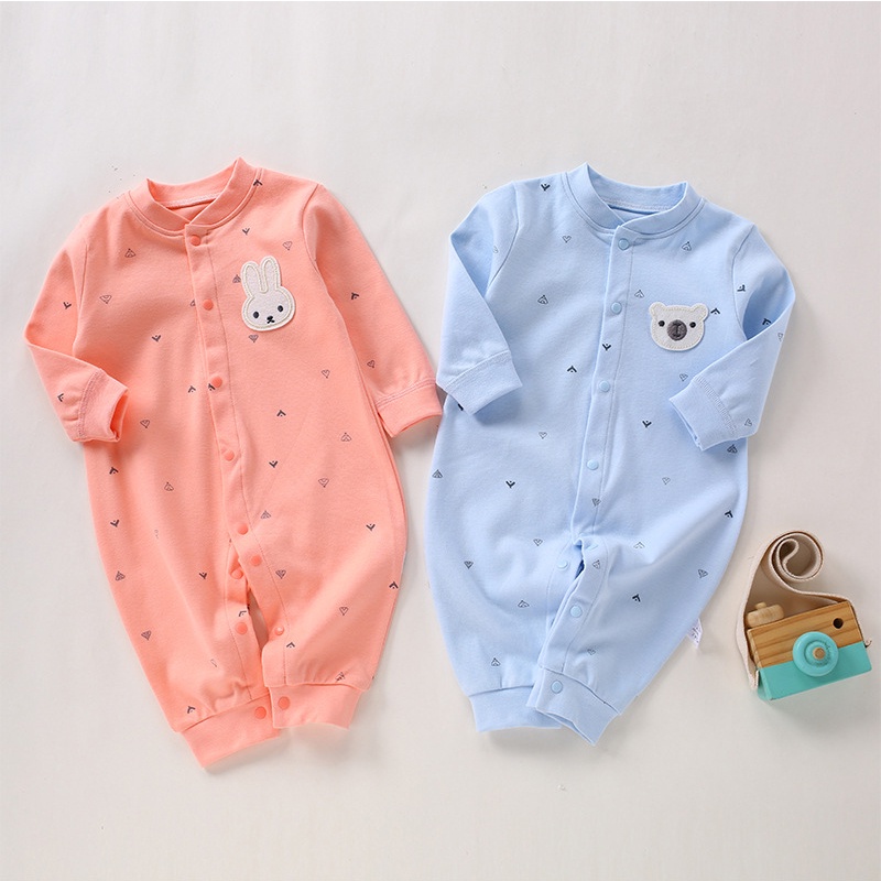 Bộ body dài tay liền thân bodysuit cho bé trai bé gái sơ sinh hàng xuất Nhật cao cấp, 100% cotton tinh khiết _ BD08