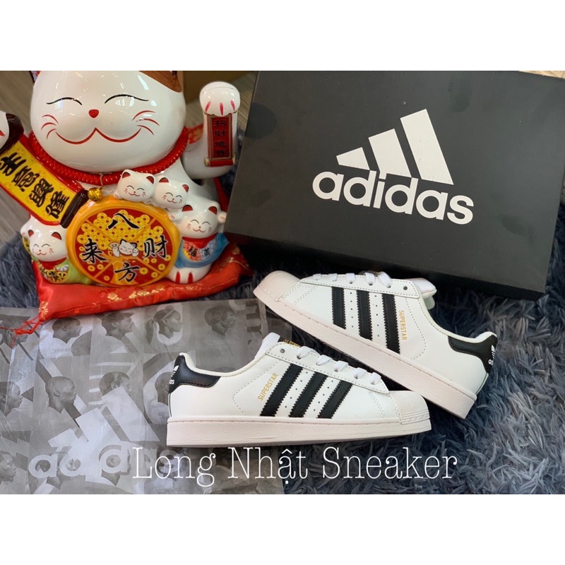 Giày Sneaker Super Star Chữ Nổi, Giày Thể Thao Nam Nữ
