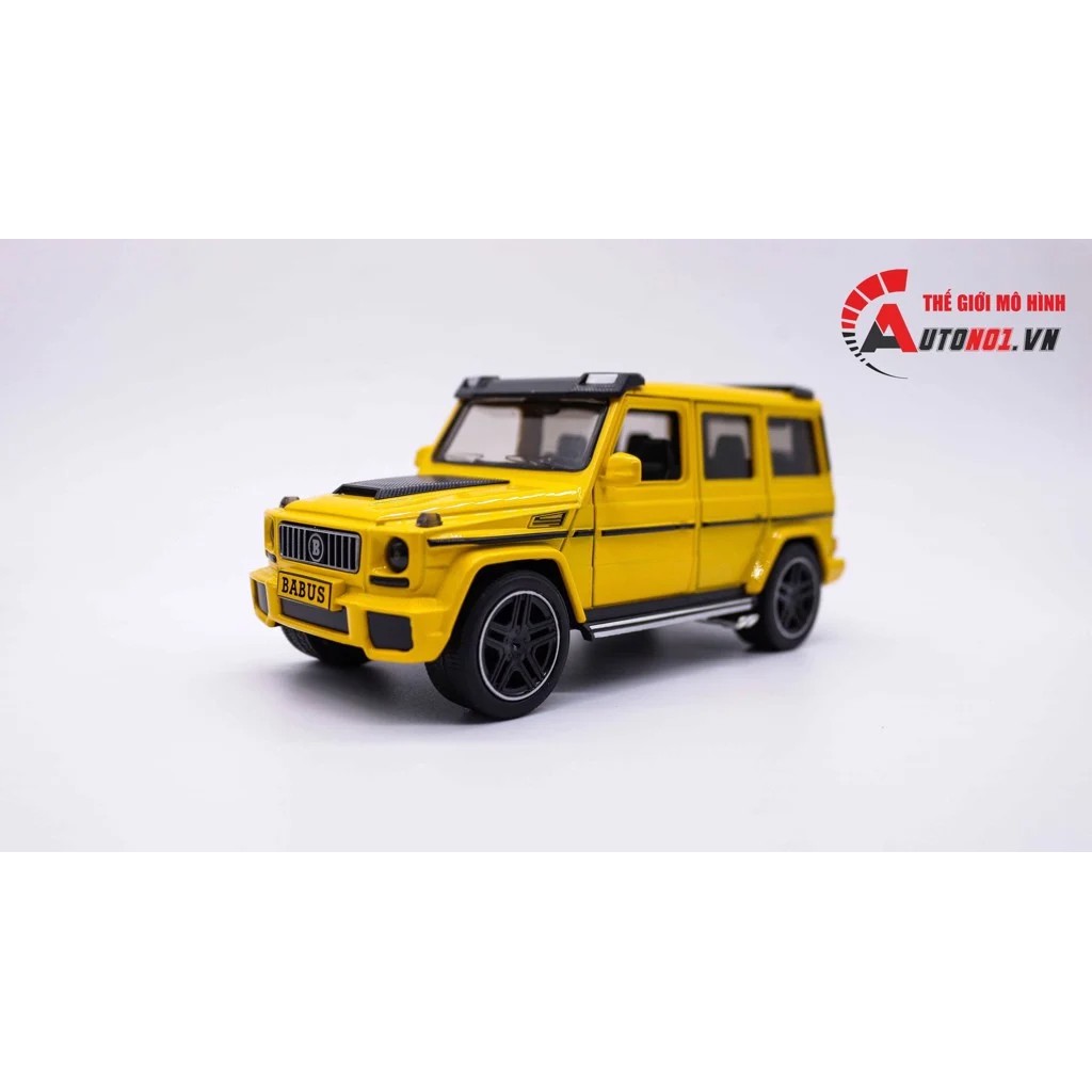 MÔ HÌNH XE MERCEDES BRABUS YELLOW 1:24 XLG 7458